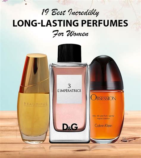 long lasting sweet smelling perfumes.